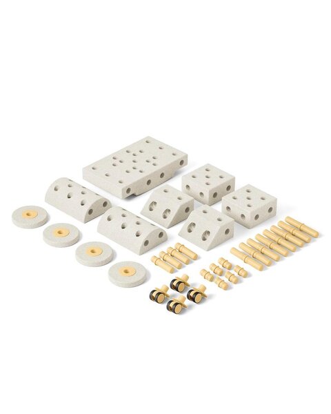 Modu развивающая игрушка Dreamer Set Sand Grey/Honey Yellow - Modu