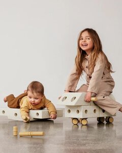 Modu ehitusplokid Explorer Set Sand Grey/Honey Yellow - Modu