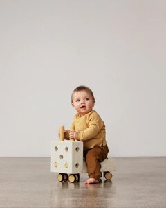 Modu pealeistutav sõiduk Tiny Ride Sand Grey/Honey Yellow - Modu