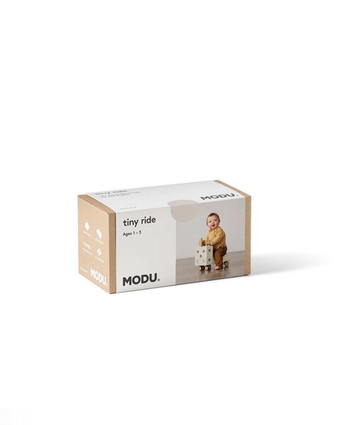 Modu pealeistutav sõiduk Tiny Ride Sand Grey/Honey Yellow - Modu