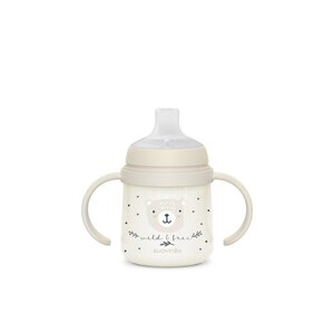 Suavinex sangadega joogipudel 150ml, (6+kuud) Wild & Free Grey - Suavinex