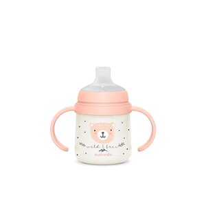 Suavinex sangadega joogipudel 150ml, (6+kuud) Wild & Free Pink - Suavinex