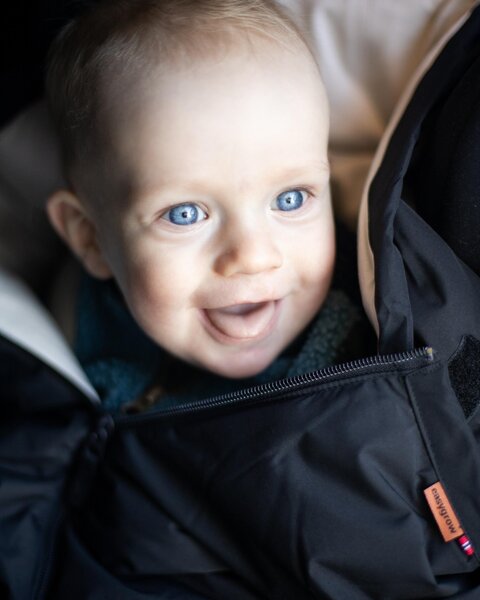 Easygrow Ferd Mini car seat footmuff Black - Easygrow