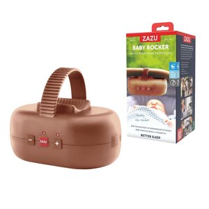 Zazu ROBBY Baby rocker with cry sensor Terracota - Zazu