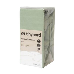 Tinynord kummiga voodilina 60x120cm, Green - Tinynord