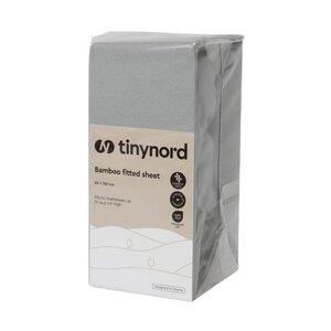 Tinynord kummiga voodilina 60x120cm, Grey - Tinynord