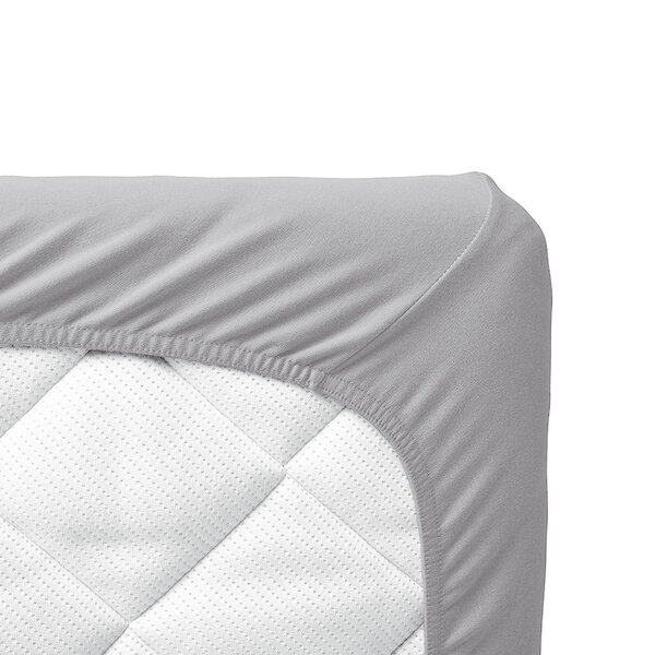 Tinynord kummiga voodilina 60x120cm, Grey - Tinynord
