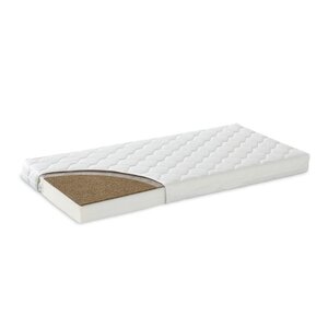 Tinynord TN 2-sided mattress with coconut & foam COCO (COMFORT) 120x60x9,5 White - Tinynord