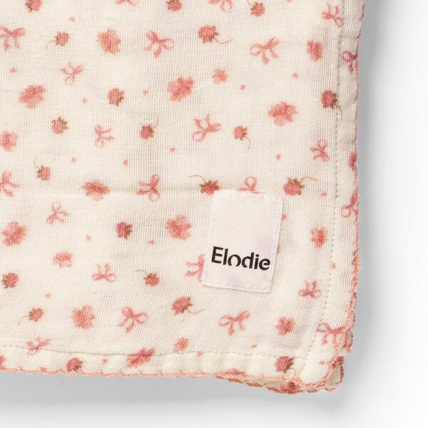 Elodie Details bambusest musliin tekk 80x80cm,  Petit River Rose - Elodie Details