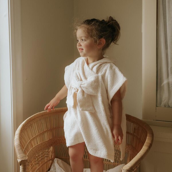 Elodie Details Beach poncho 50x53cm, Creamy White - Elodie Details