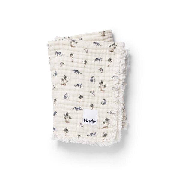 Elodie Details soft cotton blanket 75x100cm, Garden Leos Resort - Elodie Details