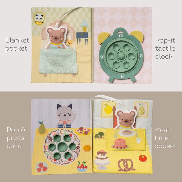 Taf Toys pehme raamat My Home - Taf Toys