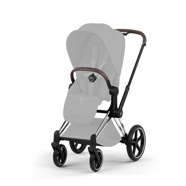 Cybex Priam Style stroller set Cozy Beige,Frame Chrome Brown - Cybex