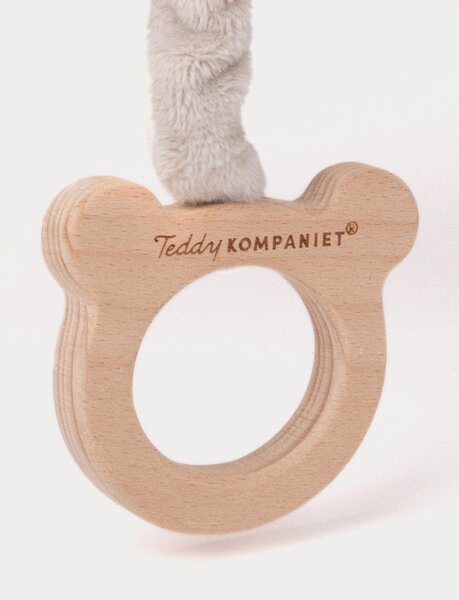 Teddykompaniet Soft toy with music 37cm, Teddy Bear Beige - Teddykompaniet
