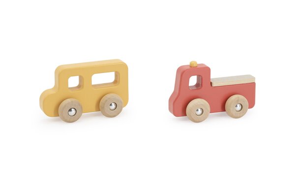PolarB Wooden Toy Vehicle Set - PolarB