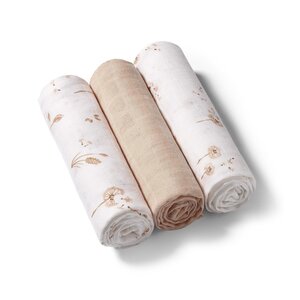 BabyOno bambusest suulapid 3tk, Beige - BabyOno