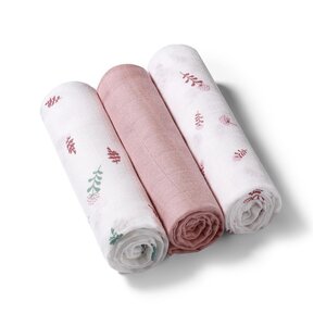 BabyOno bambusest suulapid 3tk, Pink - BabyOno