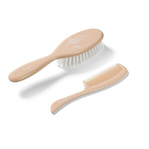 BabyOno kamm ja juuksehari, beige - BabyOno