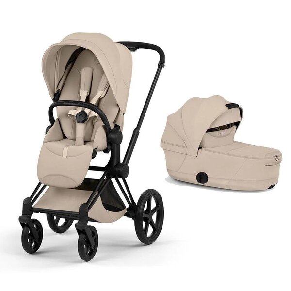Cybex Priam Style 3in1 vankrikomplekt Cozy Beige, Matt Black - Cybex