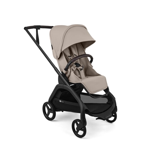 Bugaboo Dragonfly 2in1 kомплект коляски Black/Desert Taupe - Bugaboo