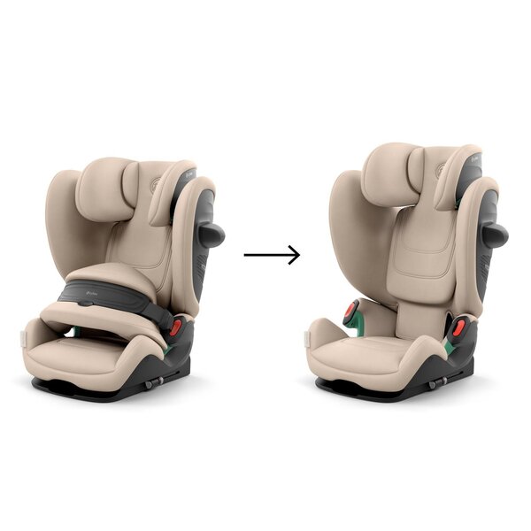 Cybex Pallas G3 car seat 76-150cm, Almond Beige - Cybex