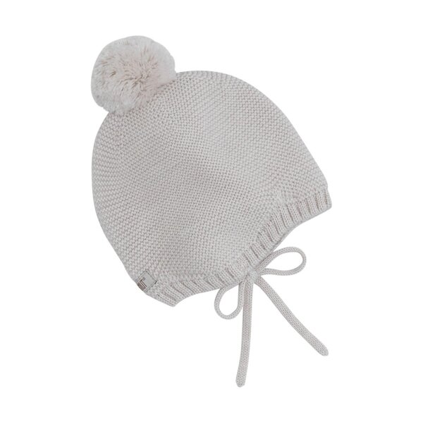 Huttelihutt Bonnet Wool Knit Pompom - Huttelihutt