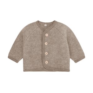 Huttelihutt Jacket Wool Fleece w. Buttons - Huttelihutt