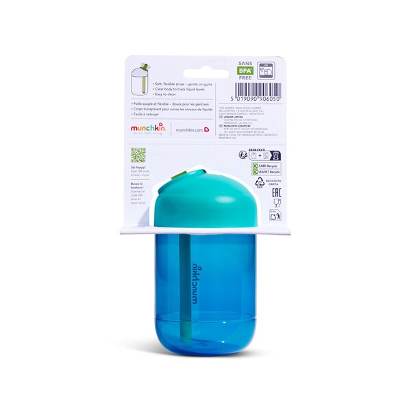 Munchkin kõrrega joogipudel 207ml - Munchkin