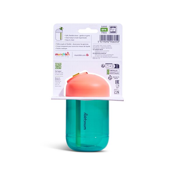 Munchkin kõrrega joogipudel 207ml - Munchkin