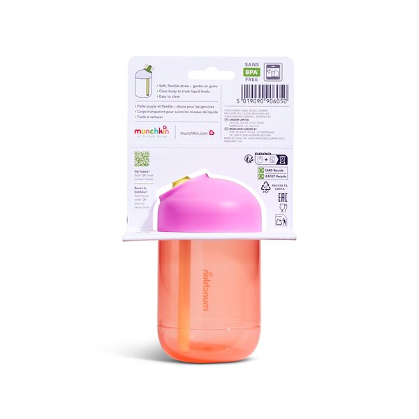 Munchkin kõrrega joogipudel 207ml - Munchkin