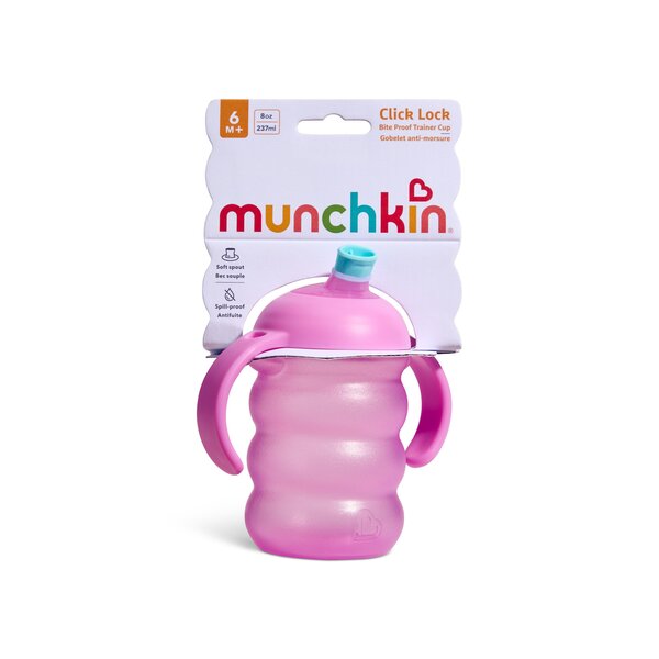 Munchkin Click Lock Bite Proof Trainer Cup 237ml - Munchkin