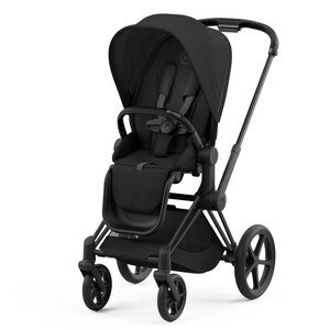 Cybex Priam V4 stroller set Leaf Green-Sepia Black, Frame Matt Black - Cybex
