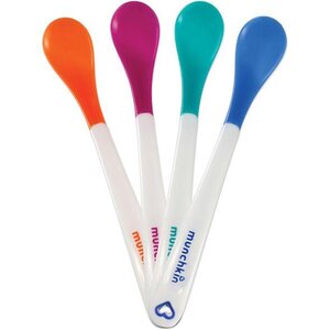Munchkin White Hot Safety Spoons - 4pcs - Suavinex