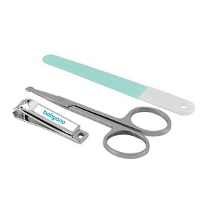 BabyOno 068-Cosmetic set: file, scissors and clippers - Legowear
